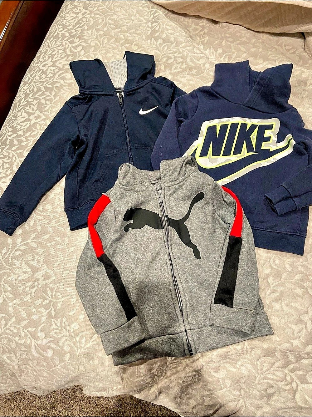 Lot of 3 pieces Boys toddlers Kids Hoodie Jackets size  2T